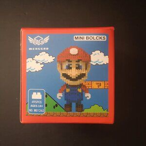 NIP Menggao Mini Bolcks 495 Pieces Super Mario Red Hat Ages 14+